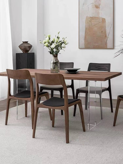 Hans CH3 Dining Chairs, Dark Oak/Light Oak