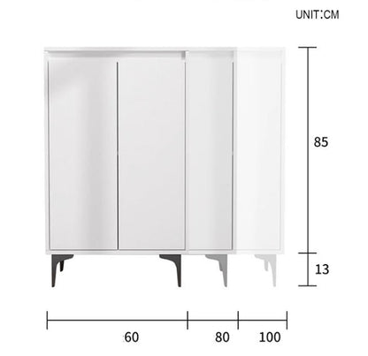 Cethy Wood Shoe Storage, White