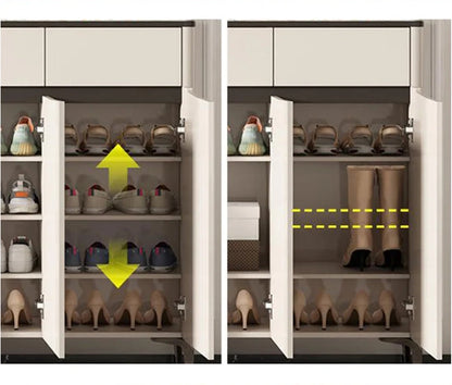 Malcom Shoe Storage, Wood