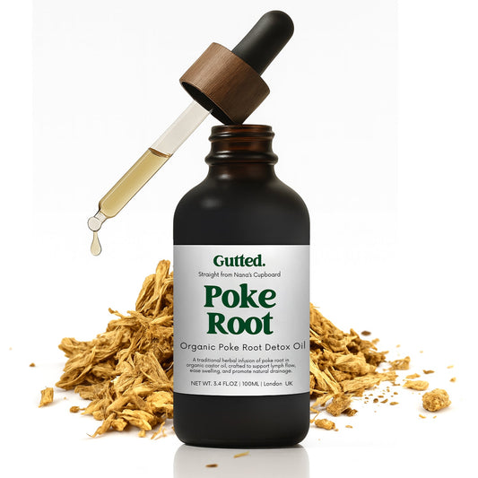 Organic Poke Root Oil – 20ml, 50ml & 100ml | Wild-Infused Oil for Lymphatic Detox