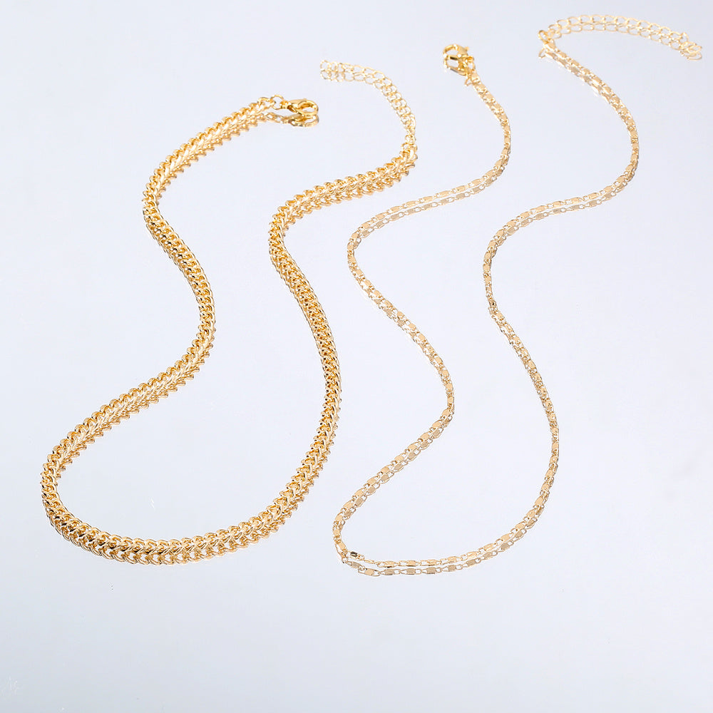 Multi-Layer Gold Choker Necklace