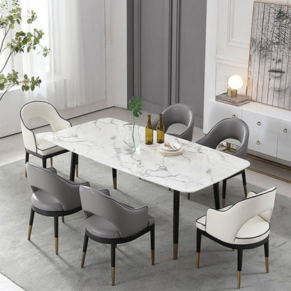 Malvern Dining Table, White