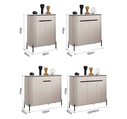 Samantha Shoe Storage, Off White