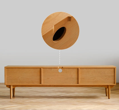 Mario Cane Rattan TV Stand