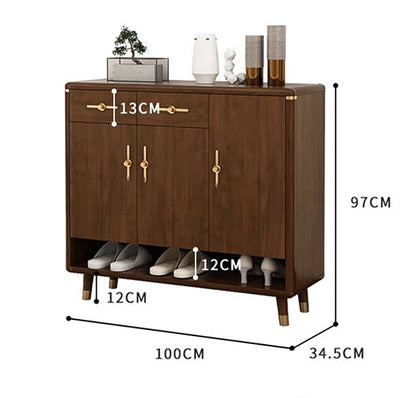Piper Shoe Storage, Wood