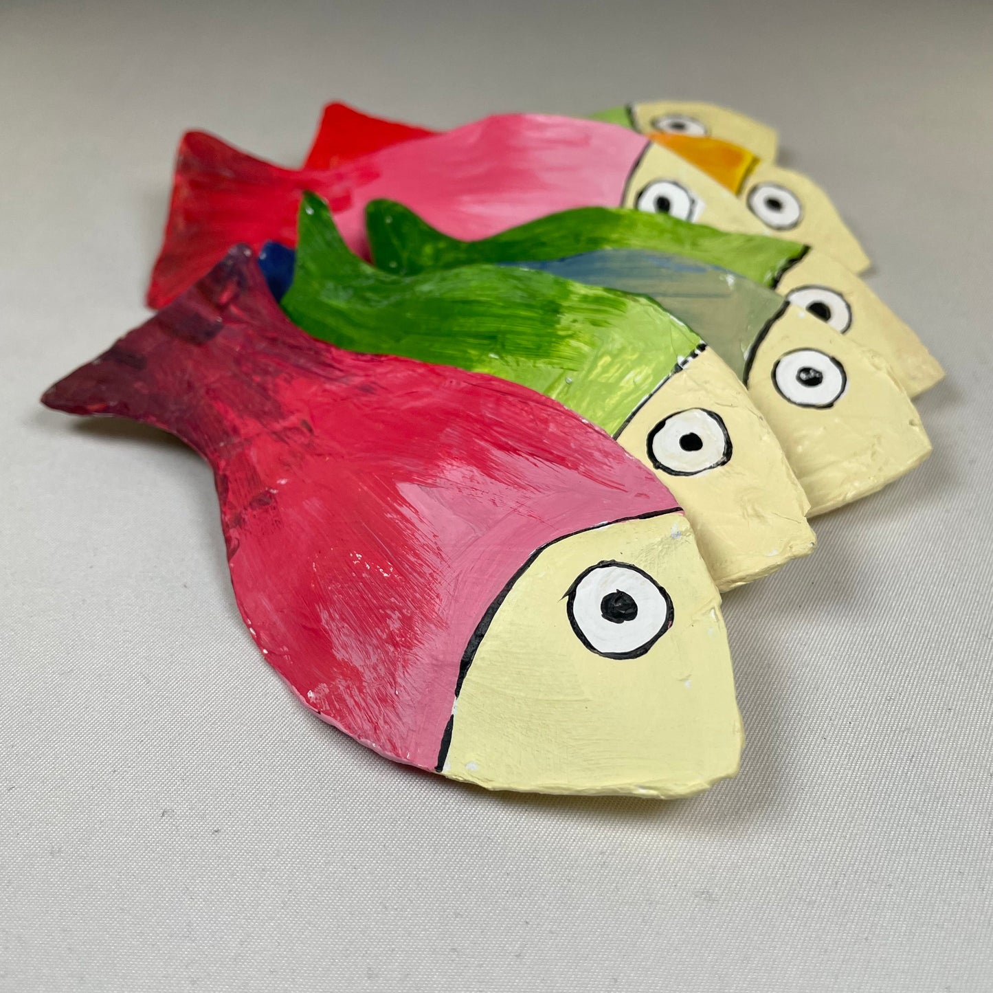 Colourful Fish Bauble - Handmade Ornament