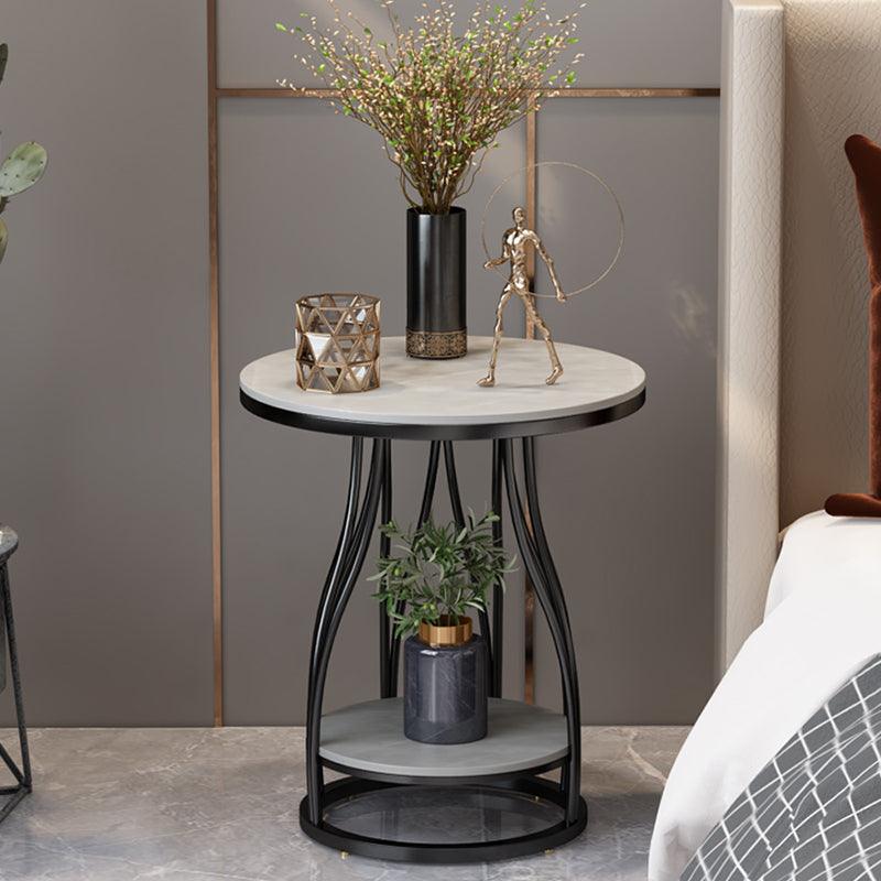 Amos Side Table, Gold Base