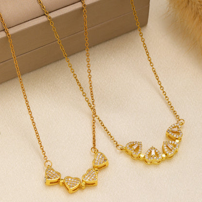 Magnetic Folding 4-in-1 Four-Leaf Clover Necklace
