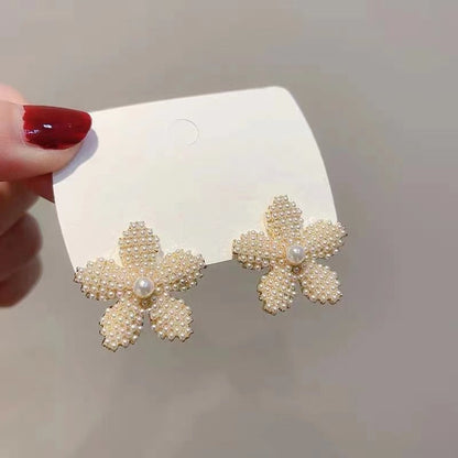 Pineapple & Starfish Pearl Earrings