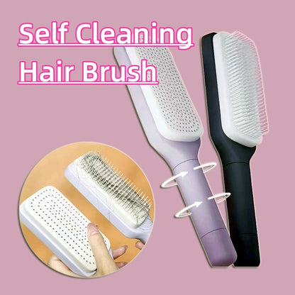 Self Cleaning Anti-Static Hair Comb