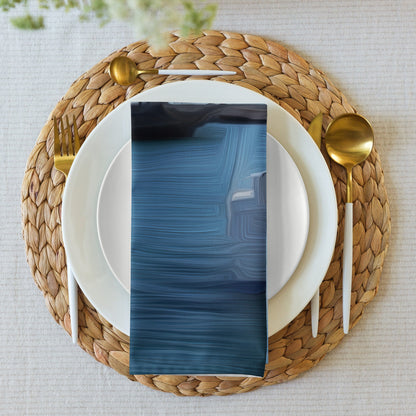 The Sleeping Yachts (at Morning) - Cloth Napkin Set