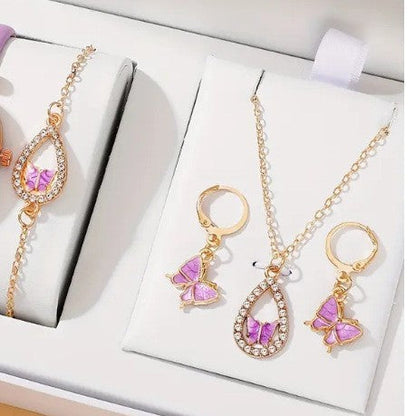 Butterfly Jewellery Set