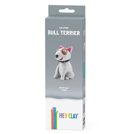 Hey Clay Dog Story - Bull Terrier (3 Cans)