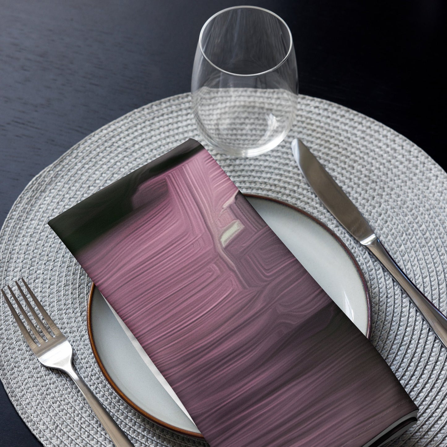 The Sleeping Yachts (at Evening) - Cloth Napkin Set