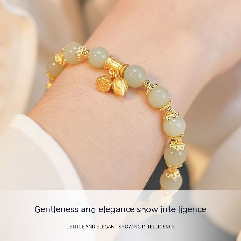 Retro Lotus Style Bracelet