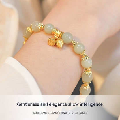 Retro Lotus Style Bracelet