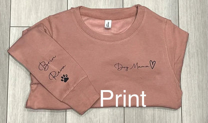 Womens Custom Personalised Pet Sweatshirt