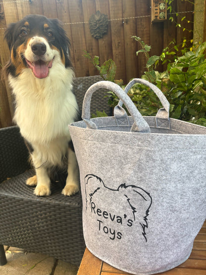 Personalised Pet Toy Bag