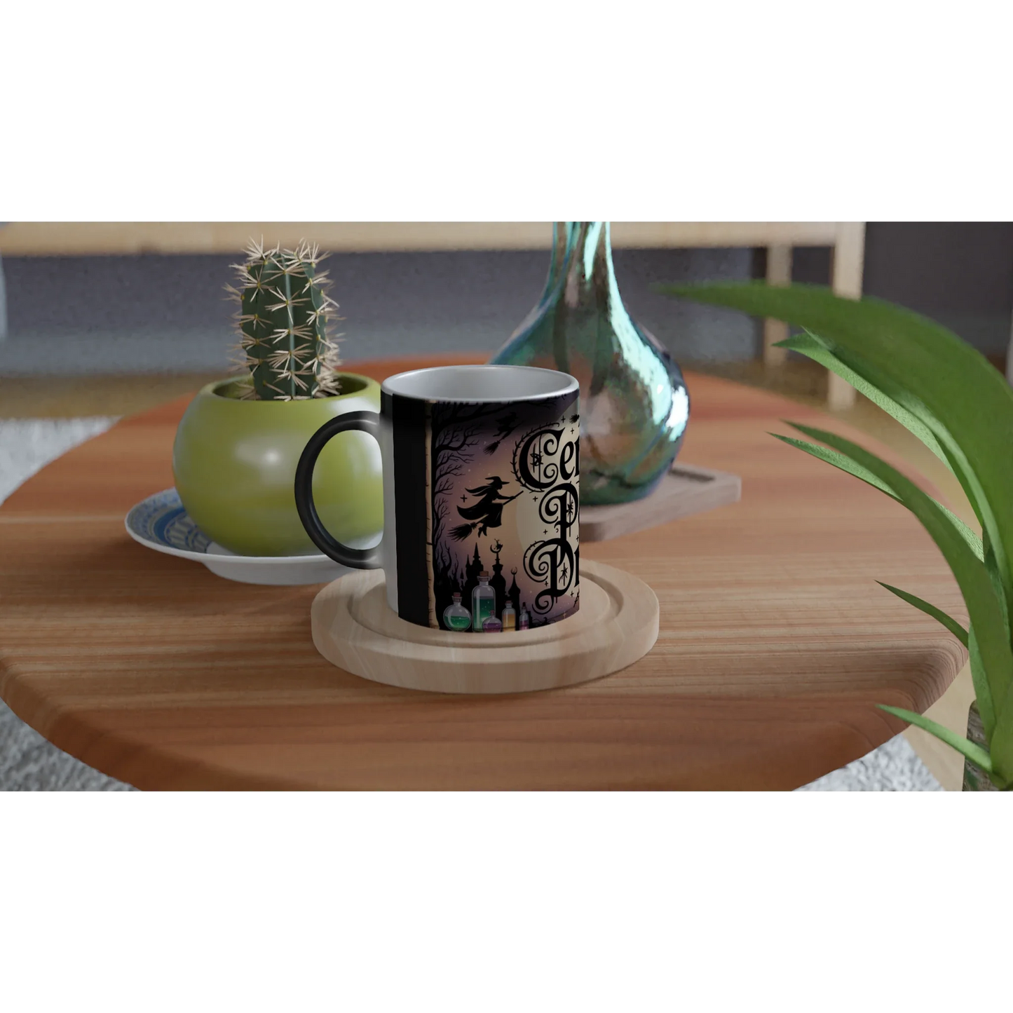 🧙‍♀️ Certified Potion Drinker Heat-Reveal Mug – Magical Colour-Changing Wizard Mug 🪄✨
