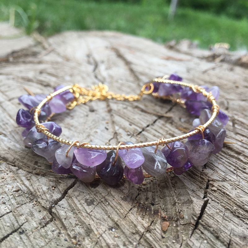 Natural Crystal Beads Bracelet