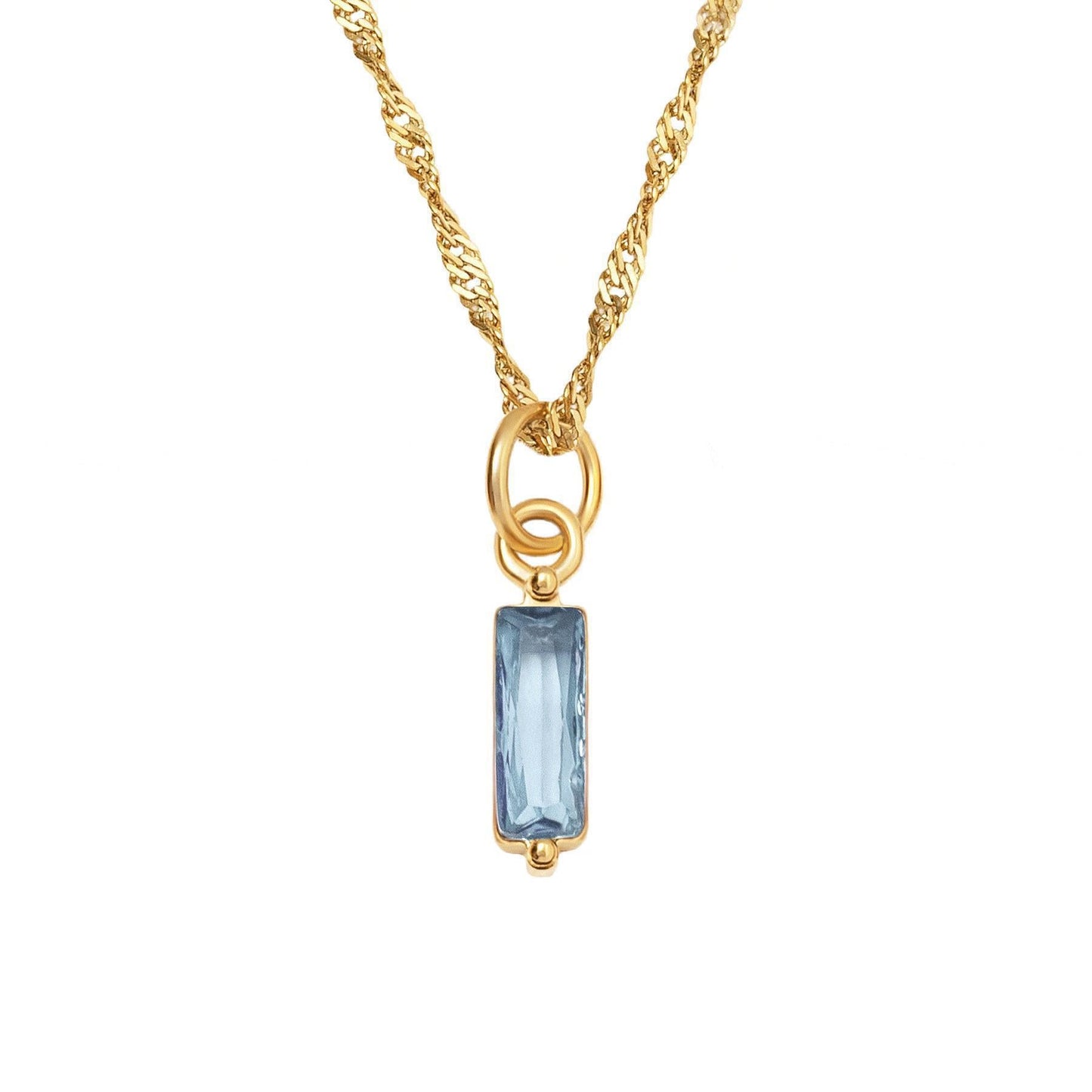 Color Twelve Birthstone Necklace