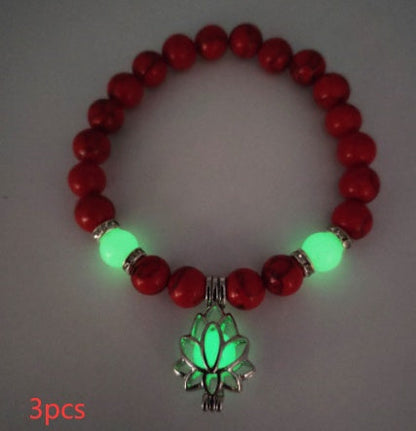 Energy Luminous Lotus Flower Bracelet