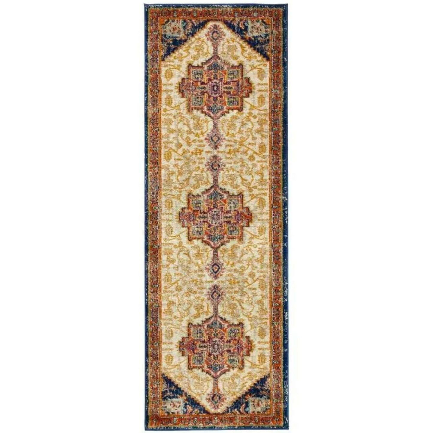 Granada Multicolour Vintage Rug | Amber