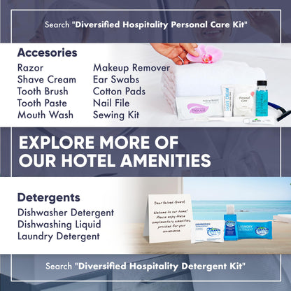 Fresh Aloe Makeup Remover Wipes for Hotels & Rentals (Case of 50) | 1-Shoppe All-in-Kit