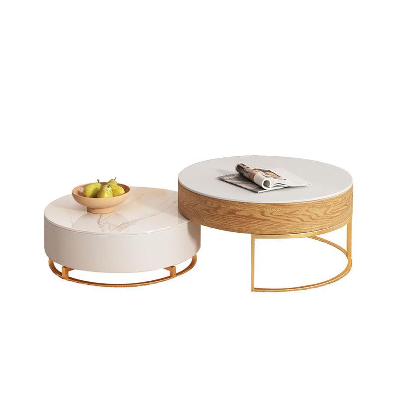 Amanda Living Room Set, Amanda Coffee Table, Light Oak