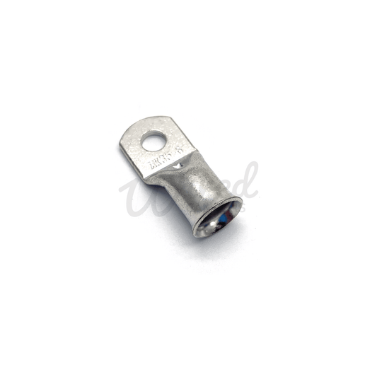 10 Pack - Copper Ring Lug Terminals 35mm² Cable Entry - 6mm/8mm/10mm/12mm Hole