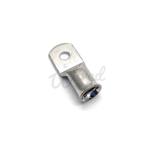 10 Pack - Copper Ring Lug Terminals 50mm² Cable Entry - 6mm/8mm/10mm/12mm Hole