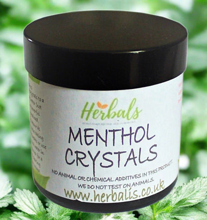 Pure Menthol & Eucalyptus Aroma Crystals | Natural Spa & Home Fragrance Handmade in North Yorkshire
