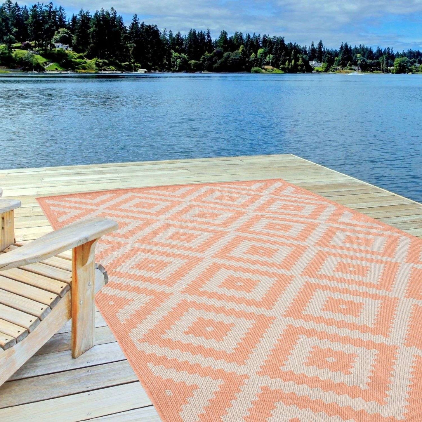 Ecology Outdoor Rug Orange | 100OR