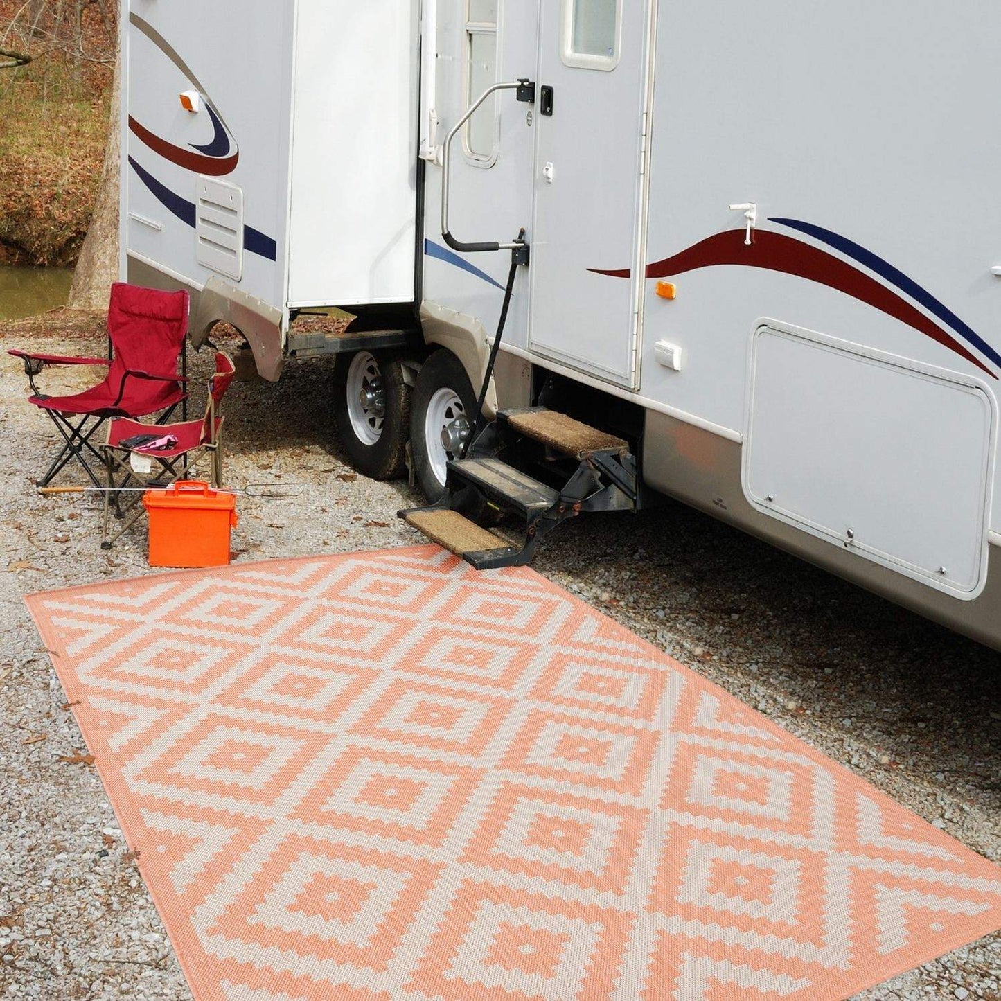 Ecology Outdoor Rug Orange | 100OR