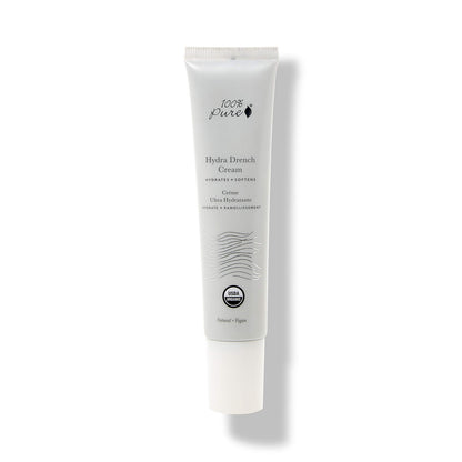 100% PURE Hydra Drench Cream – Daily Moisturizer with Hyaluronic Acid & Rose Water