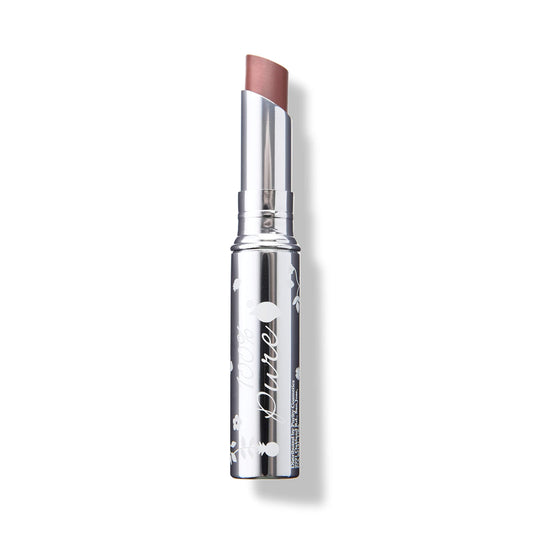 100% PURE Lip Glaze – Sultry Tinted Lip Balm with Cocoa Butter & Vitamin E (Warm Peach Brown)