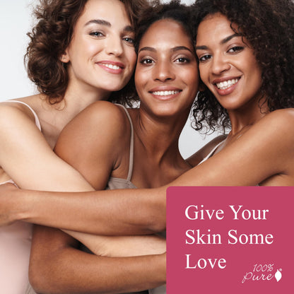 100% PURE Nourishing Body Cream Vanilla Bean – Luxurious Hydration for All Skin Types (8 oz)