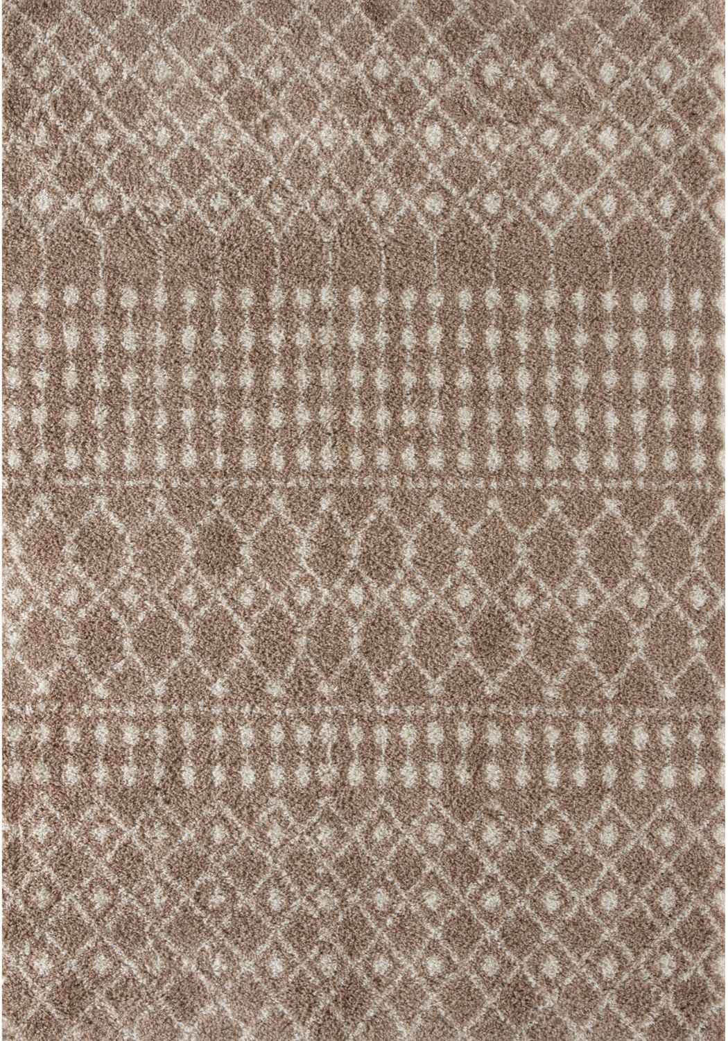 Moroccan Beige Shaggy Rug | 1020