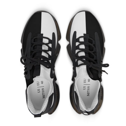 Half Black Half White - Womens Street Sneakers