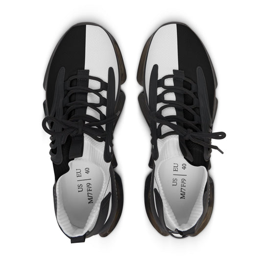Half Black Half White - Womens Street Sneakers