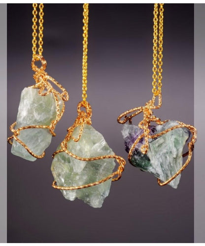 Natural Stone Pendant Necklace