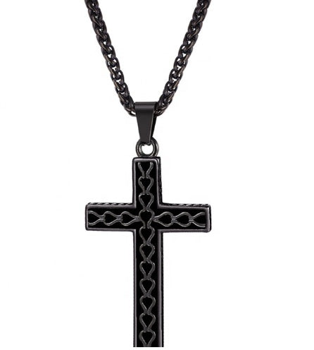 Vintage Cross Chain Necklace