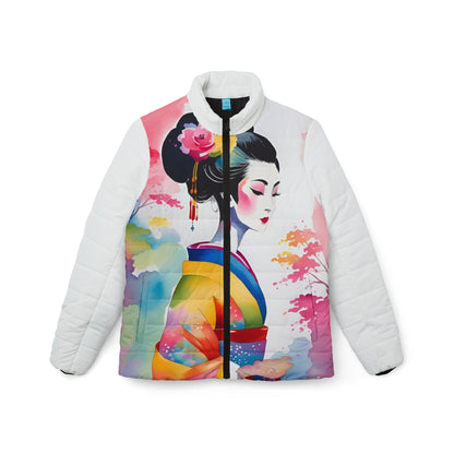 Geisha Girl - Womens Puffer Jacket