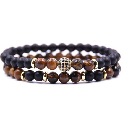 Natural Stone Bracelet Set