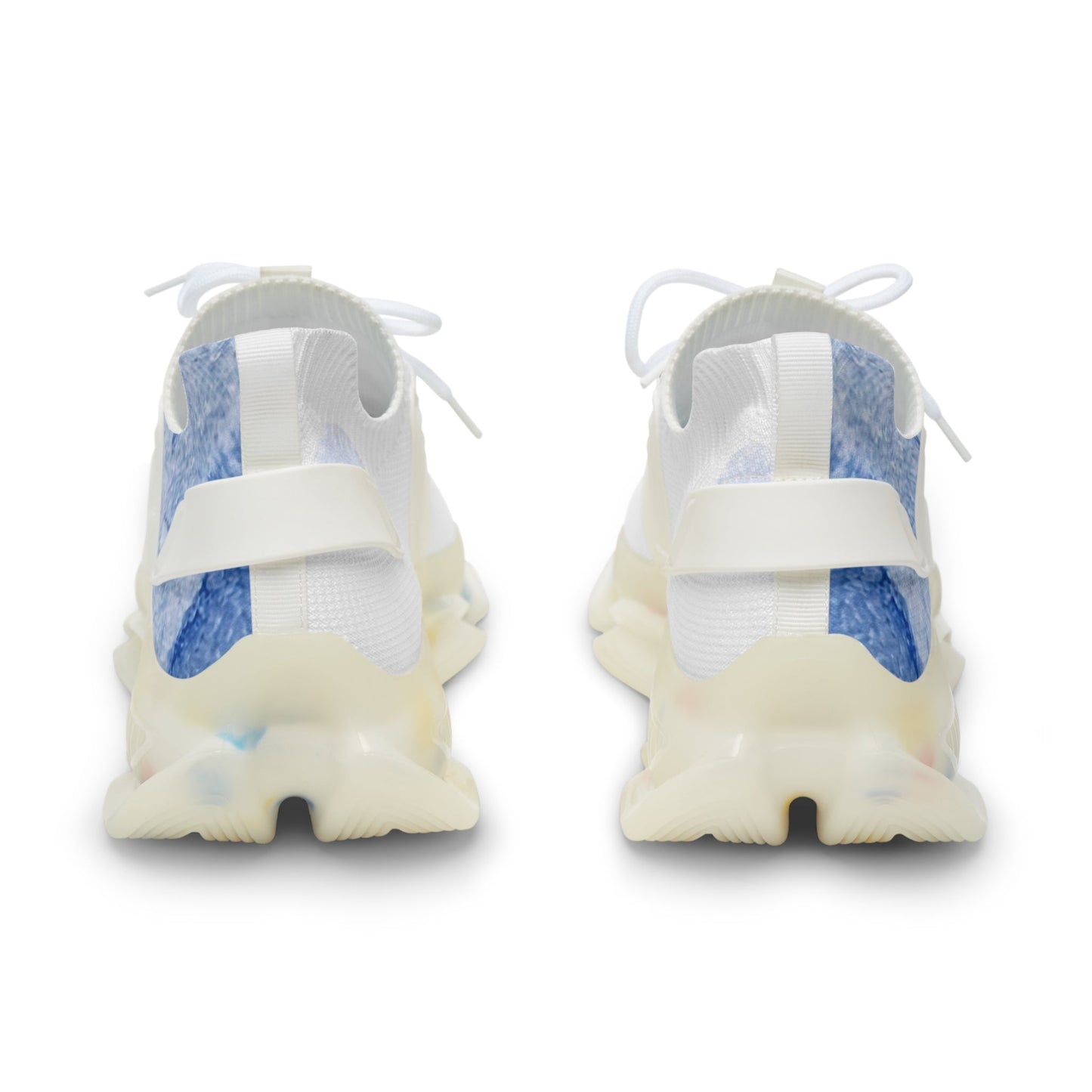 Watercolour Blue Splash - Mens Street Sneakers