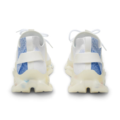 Watercolour Blue Splash - Mens Street Sneakers