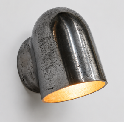 Hopton - Raw Cast Aluminium Mast Down Wall Light | Industrial Nautical Wall Sconce