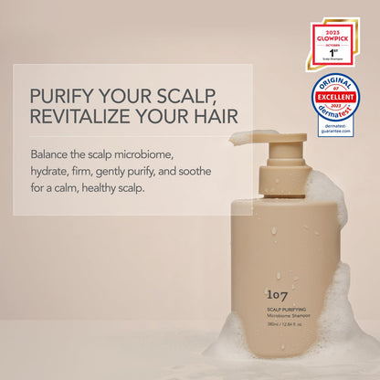 107 Clarifying Shampoo – Purifying Detox for Scalp & Hair with Fermented Vinegar & Ginseng