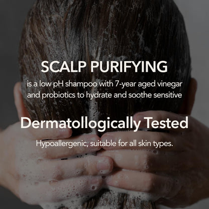 107 Clarifying Shampoo – Purifying Detox for Scalp & Hair with Fermented Vinegar & Ginseng