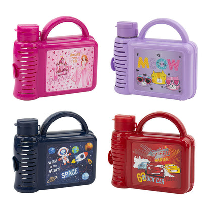 Tuffex Kids Lunch Box Water Bottle Set Durable Colorful